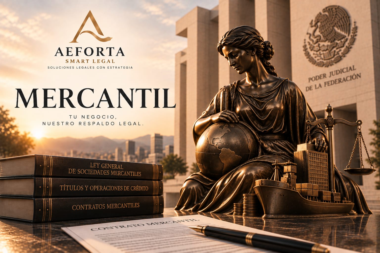 Portada de Derecho mercantil para AEFORTA